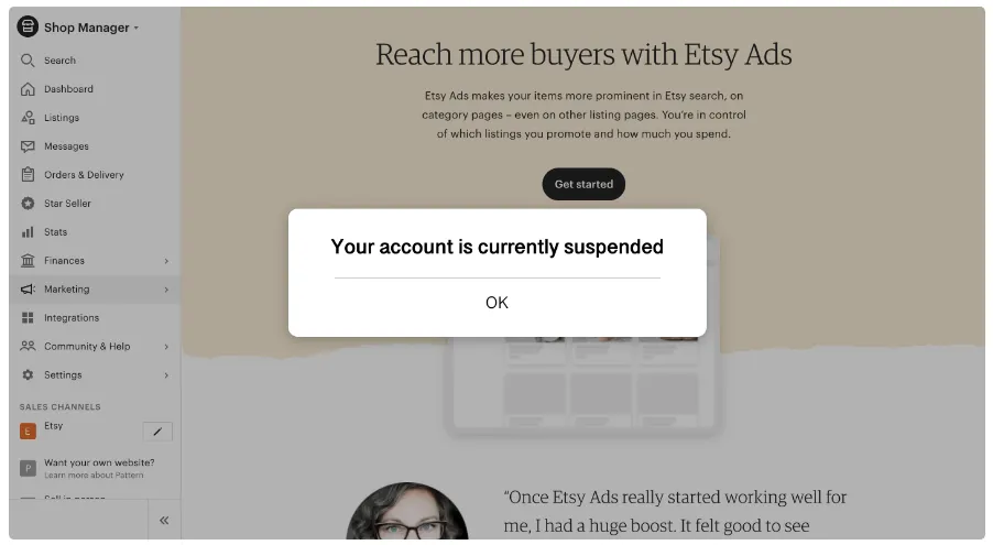 Làm thế nào để khôi phục tài khoản Etsy của bạn?